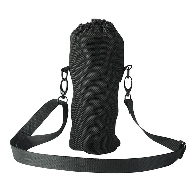 Compatible with JBL Flip 3 / 4 / 5 / 6 Portable Bluetooth Speaker Mesh Bag Cover Drawstring Design Travel Carry Pouch with Strap