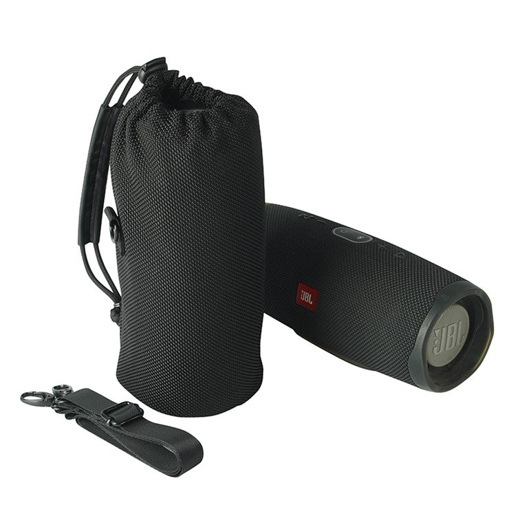 For JBL Charge5 / 4 Mesh Carrying Pouch Portable Bluetooth Speaker Protective Sleeve Crossbody Bag