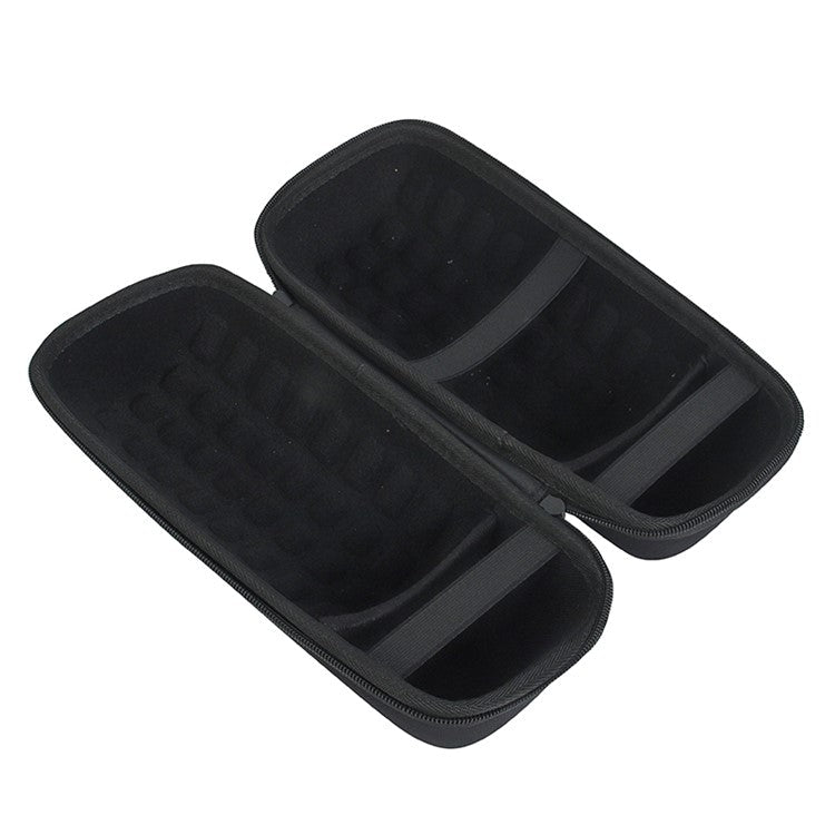 Portable Hard EVA Storage Case for JBL Pulse 5, Bluetooth Speaker Travel Carrying Bag with Shoulder Strap - Black