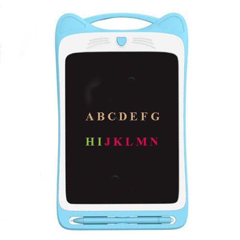 Children LCD Drawing Board Handwriting Board Light Energy Electronic Small Blackboard, Size:12 inch Color Highlight (Blue)