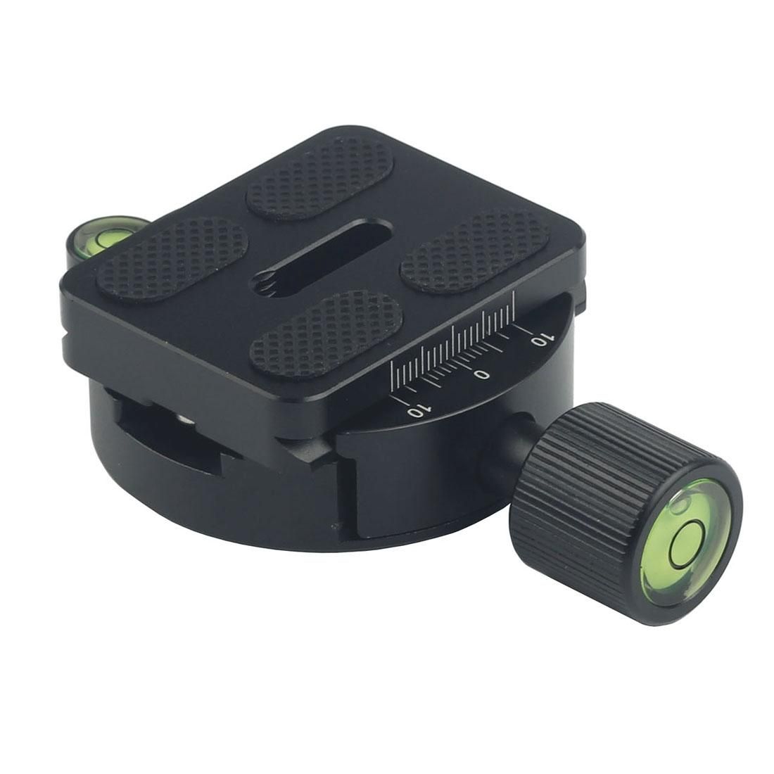 DM-55 Aluminum Alloy Round Clamp with Arca-Swiss Quick Release Plate (Black)