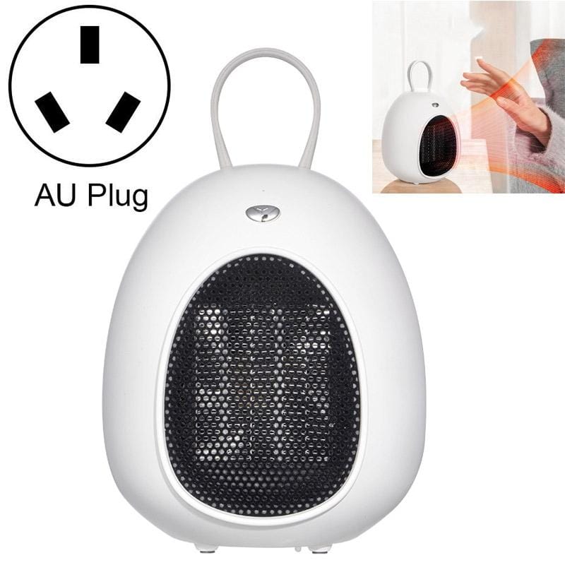 Winter  Home Desktop Mini Heater, Size:AU Plug (White)