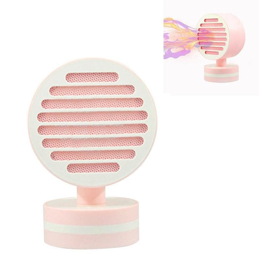 Home Desktop Mini Speedy Portable Heater CN Plug, Style:Horizontal (Cherry Blossom Powder)