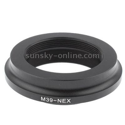 M39-NEX Lens Mount Stepping Ring (Black)