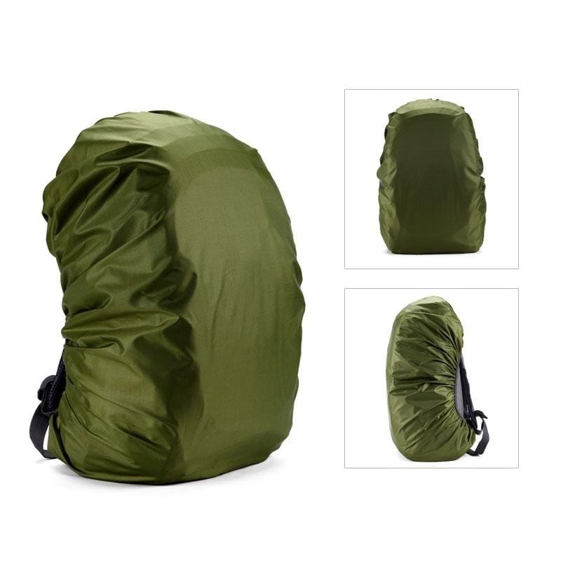 Waterproof Dustproof Backpack Rain Cover Portable Ultralight Outdoor Tools Hiking Protective Cover 80L (Forest Camouflage)