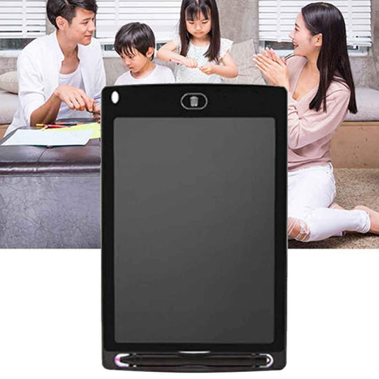 CHUYI 8.5 inch LCD Writing Tablet Electronic Graphic Board E Writer Paperless Digital Drawing Notepad for Home Office Writing Drawing (Black)