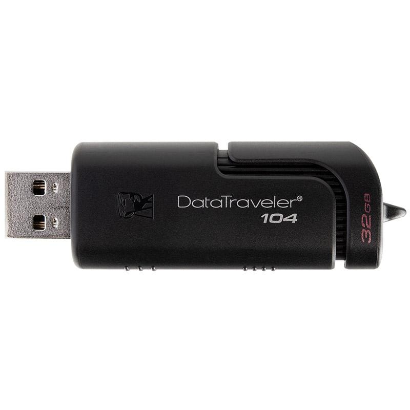 Kingston USB Flash Drive 16GB 32GB pendrive 64GB memoria usb stick USB Pen Disk Stick DT100G3 USB 3.0 flash drive usb stick gift, Capacity:128GB (DT104)