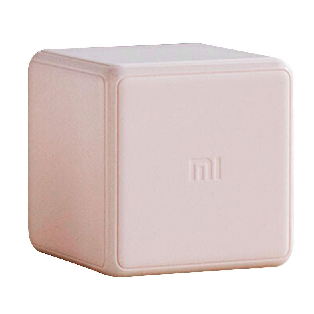 Original Xiaomi Intelligent Magic Mini Cube Wireless Remote Controller for Xiaomi Smart Home Suite Devices,,with the Xiaomi Multifunctional Gateway Use (Pink)