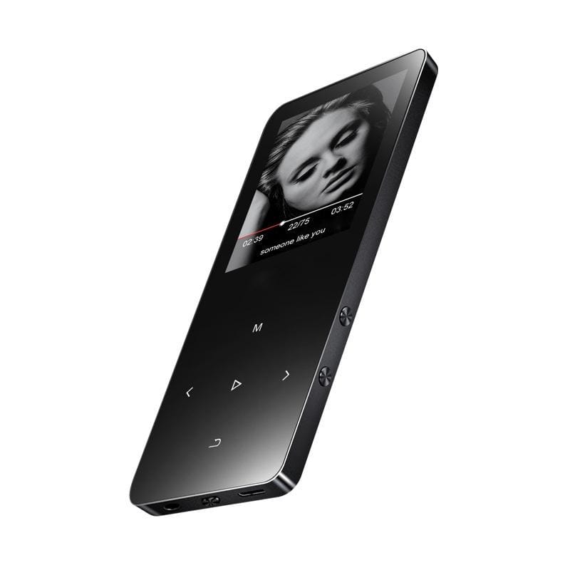 X2 1.8 inch Touch Screen Metal Bluetooth MP3 MP4 Hifi Sound Music Player 8GB (Black)