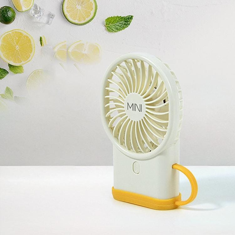 Creative Lanyard Handheld Student USB Charging Mini Fan (Dark Green)