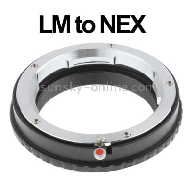 LM-NEX Lens Mount Stepping Ring (Black)