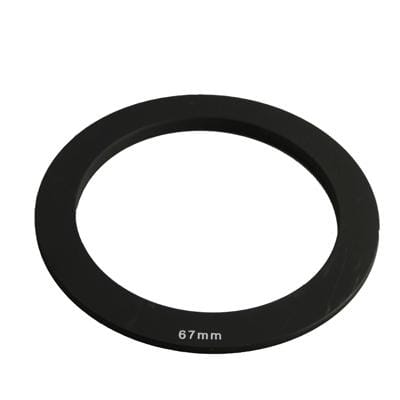 67mm Square Filter Stepping Ring (Black)