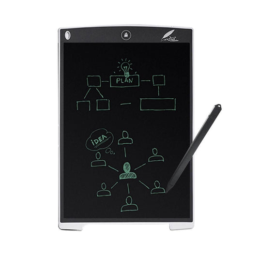 Howshow 12 inch LCD Pressure Sensing E-Note Paperless Writing Tablet / Writing Board (White)