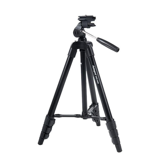 Fotopro DIGI-3400 Adjustable 390mm-1190mm 2kg Burden 1/4 inch Screw Three-dimensional Head Aluminium Alloy Tripod Holder Stand Mount with Carry Bag for Card Machine & DSLR & DV Digital Camera