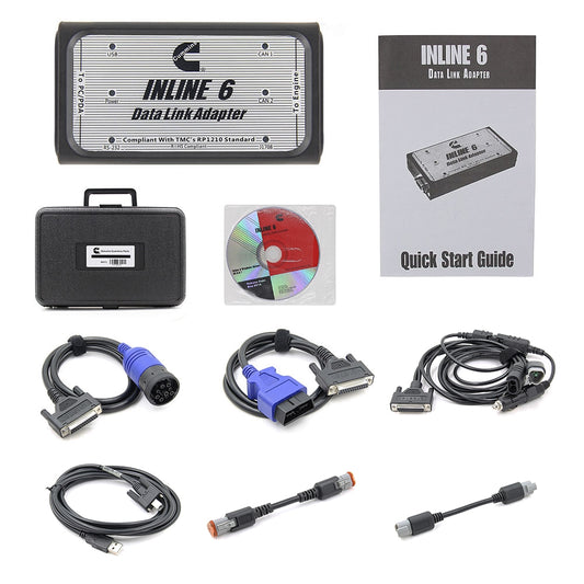 12V Cummins Inline6 Data Link Adapter Heavy Duty Diagnostic Tool Scanner