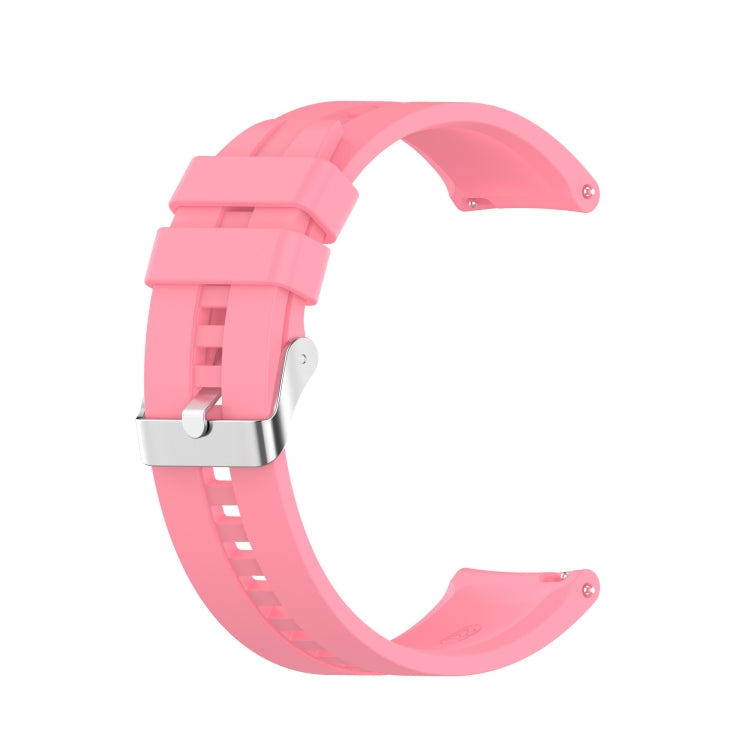 For Amazfit GTR 2e / GTR 2 22mm Silicone Replacement Strap Watchband with Silver Buckle, For Amazfit GTR 2e