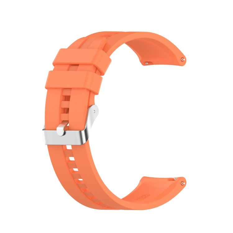 For Amazfit GTR 2e / GTR 2 22mm Silicone Replacement Strap Watchband with Silver Buckle, For Amazfit GTR 2e