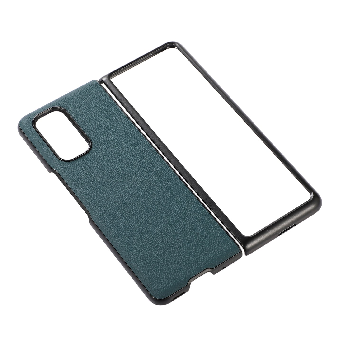 For Xiaomi Mi Mix Fold Genuine Leather Folding Protective Case(Green)