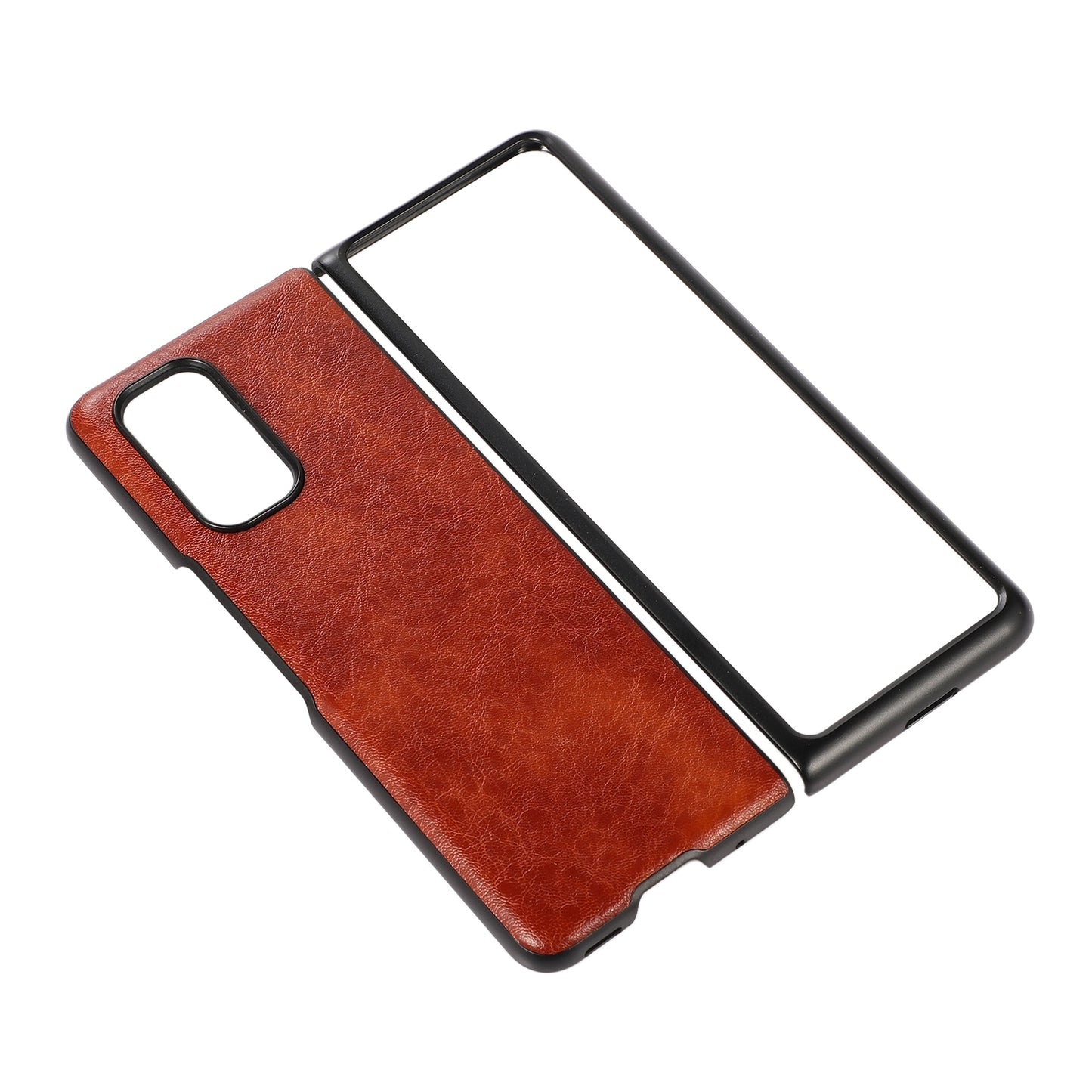 For Xiaomi Mi Mix Fold Crazy Horse Texture Leather Protective Case(Brown)