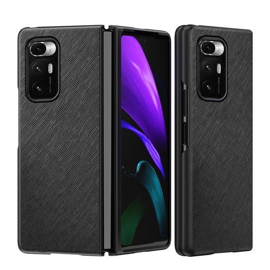 For Xiaomi Mi Mix Fold Foldable Protective Case, Pattern:Cross Pattern(Black)
