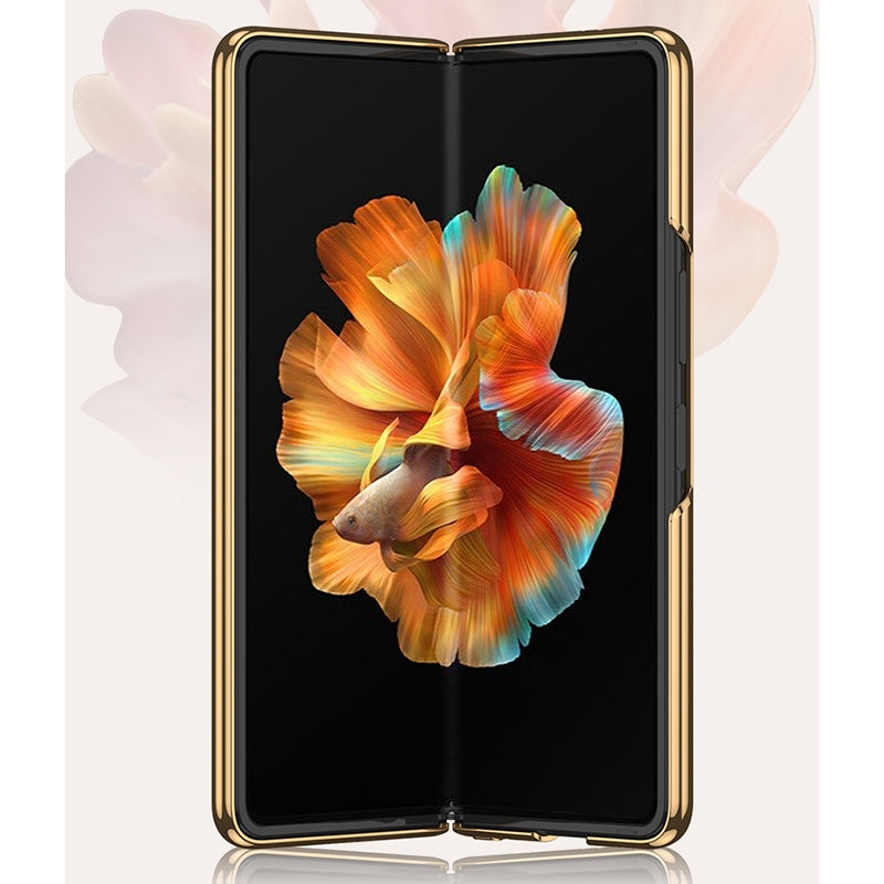 For Xiaomi Mi Mix Fold GKK Marble Pattern Electroplating Painted Glass Case(Marble 13)