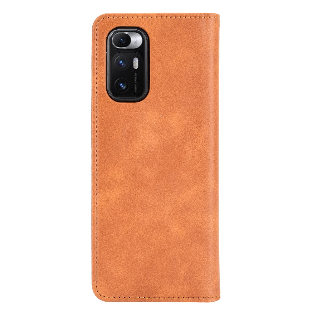 For Xiaomi Mi Mix Fold Magnetic Buckle Retro Crazy Horse Texture Horizontal Flip Leather Case with Holder & Card Slots & Photo Frame(Brown)