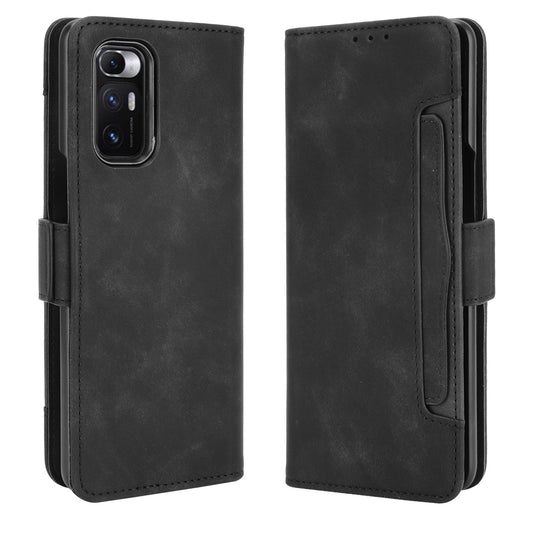 For Xiaomi Mi Mix Fold Skin Feel Calf Pattern Horizontal Flip Leather Case with Holder & Card Slots & Photo Frame(Black)