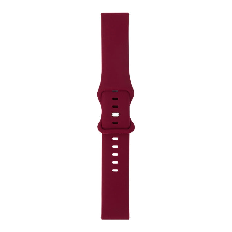 8-buckle Silicone Replacement Strap Watchband, For Amazfit GTR 2, For Amazfit GTR 42mm