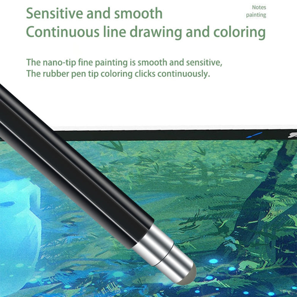JB06 Universal Magnetic Nano Pen Tip + Disc Pen Tip Stylus Pen for Mobile Phones and Tablets(Rose Gold)