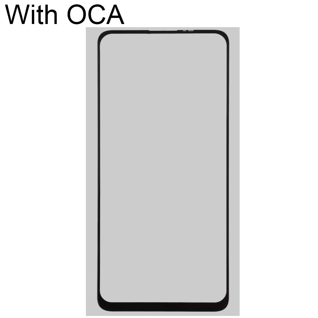 For Huawei Enjoy 20 SE 4G Front Screen Outer Glass Lens with OCA Optically Clear Adhesive 