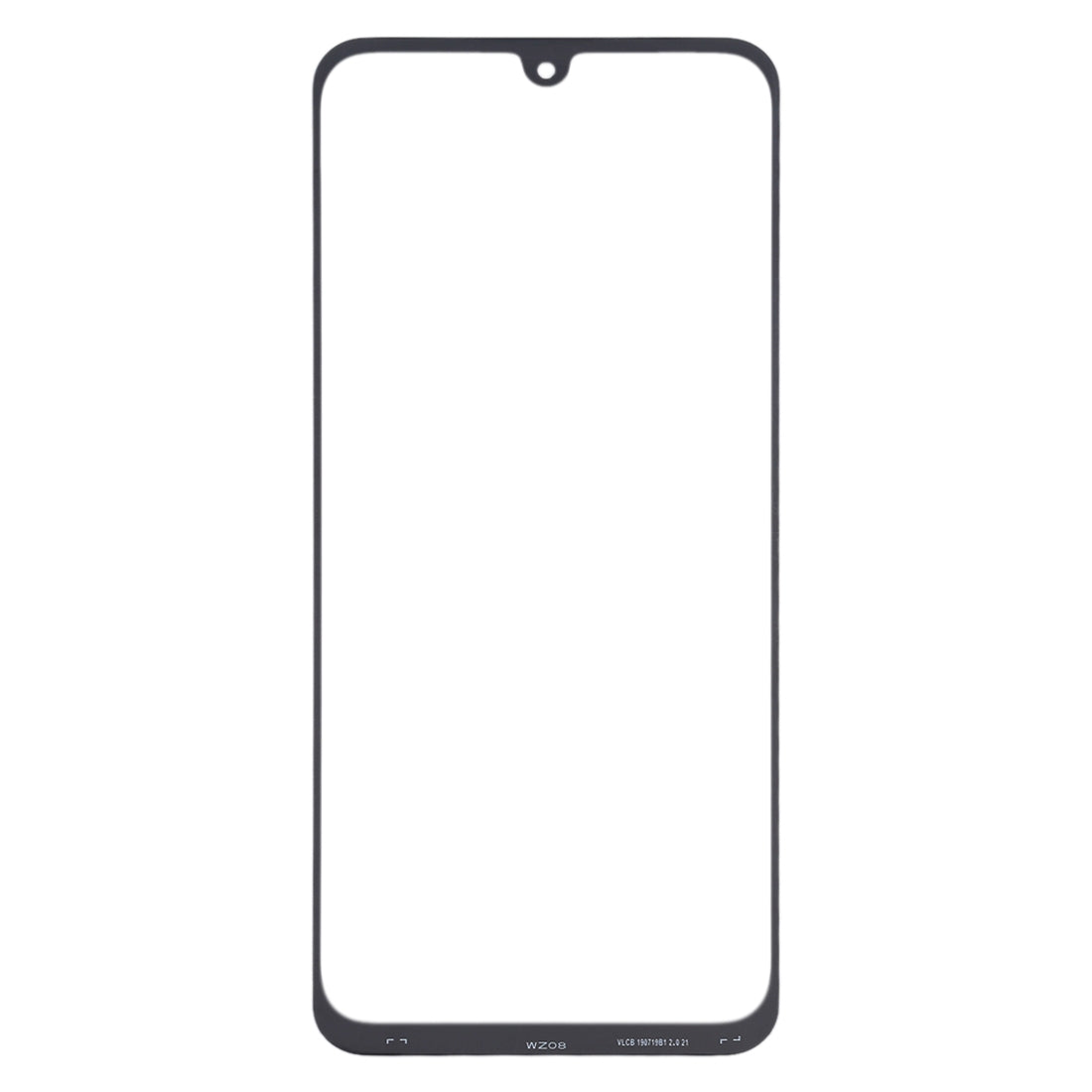 For Honor 20 lite Front Screen Outer Glass Lens with OCA Optically Clear Adhesive 