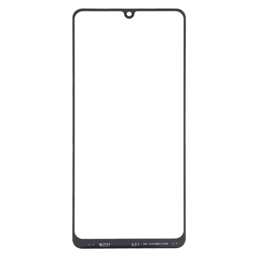 For Honor 9A Front Screen Outer Glass Lens with OCA Optically Clear Adhesive 