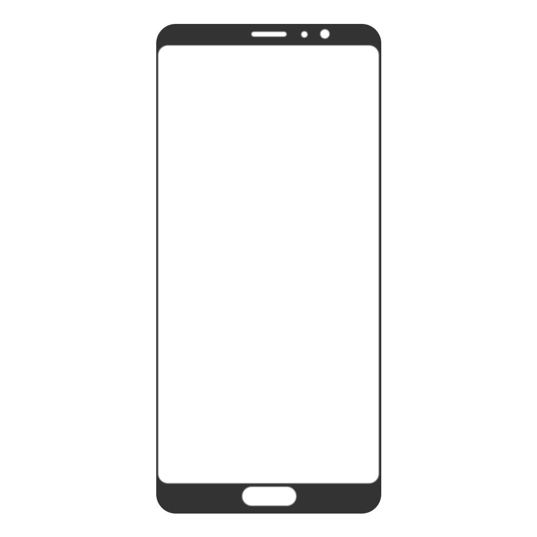 For Honor View 10/ V10 Front Screen Outer Glass Lens with OCA Optically Clear Adhesive 