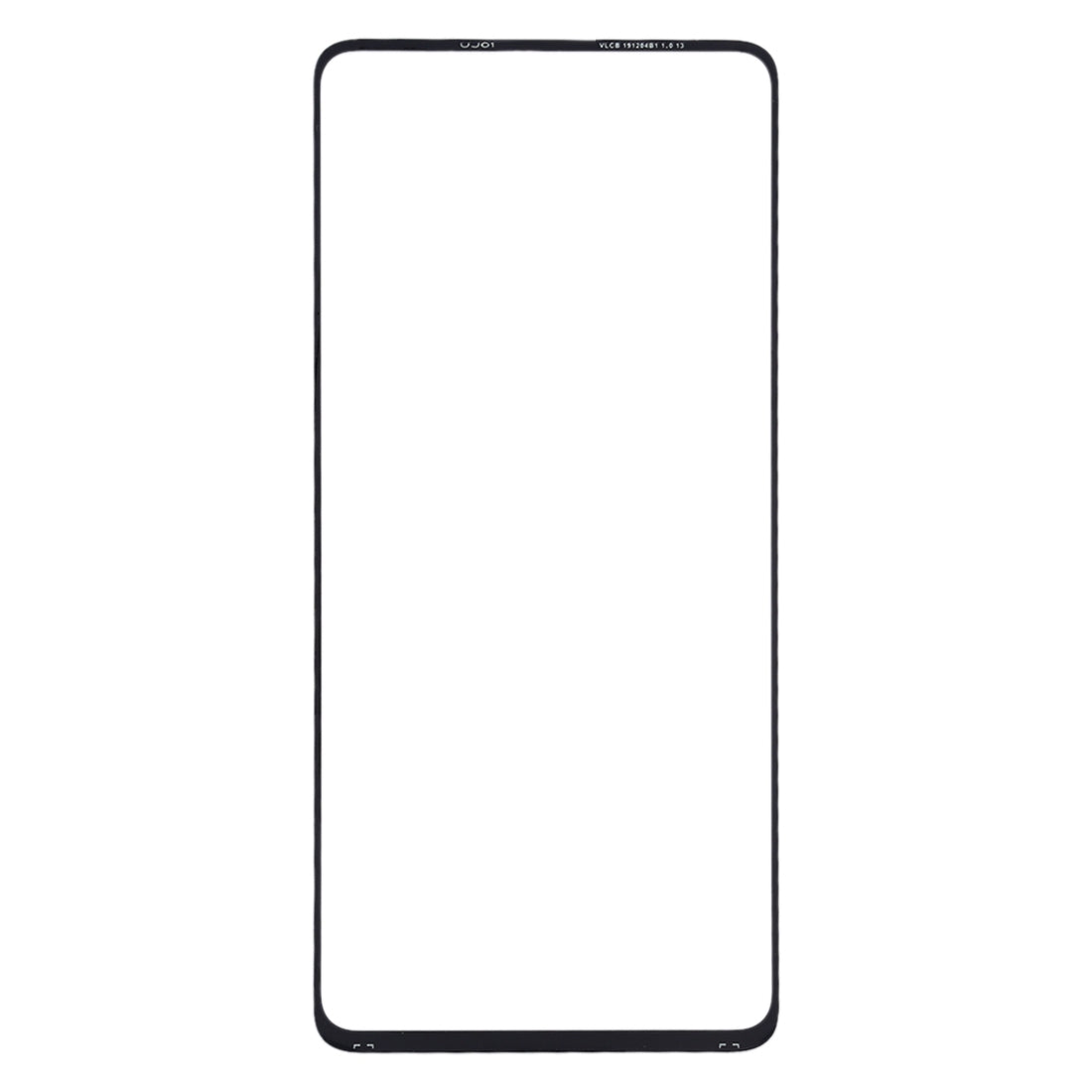 For Huawei Enjoy 20 Plus 5G Front Screen Outer Glass Lens with OCA Optically Clear Adhesive 