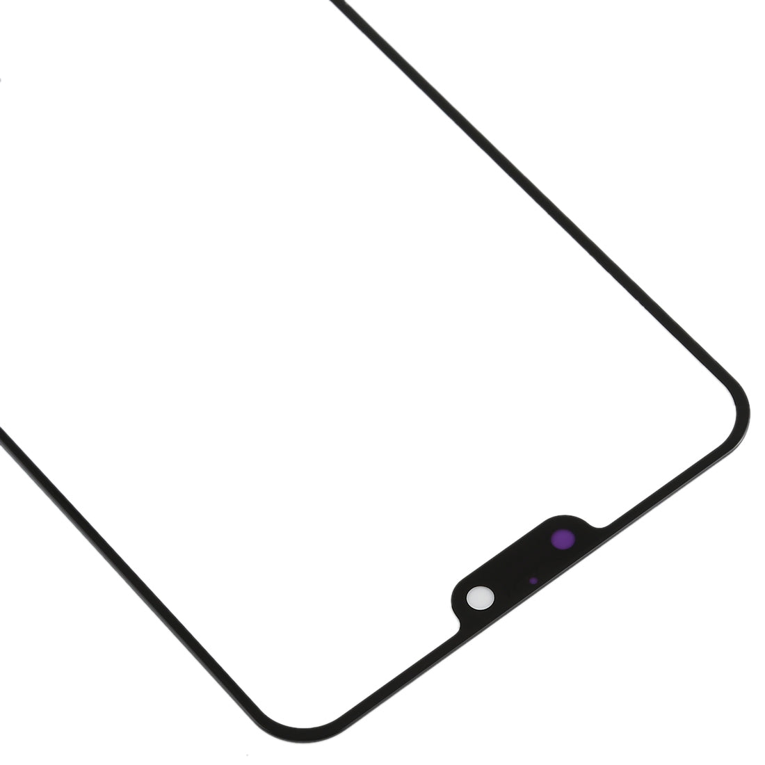 For Huawei Enjoy 9 Plus Front Screen Outer Glass Lens with OCA Optically Clear Adhesive 