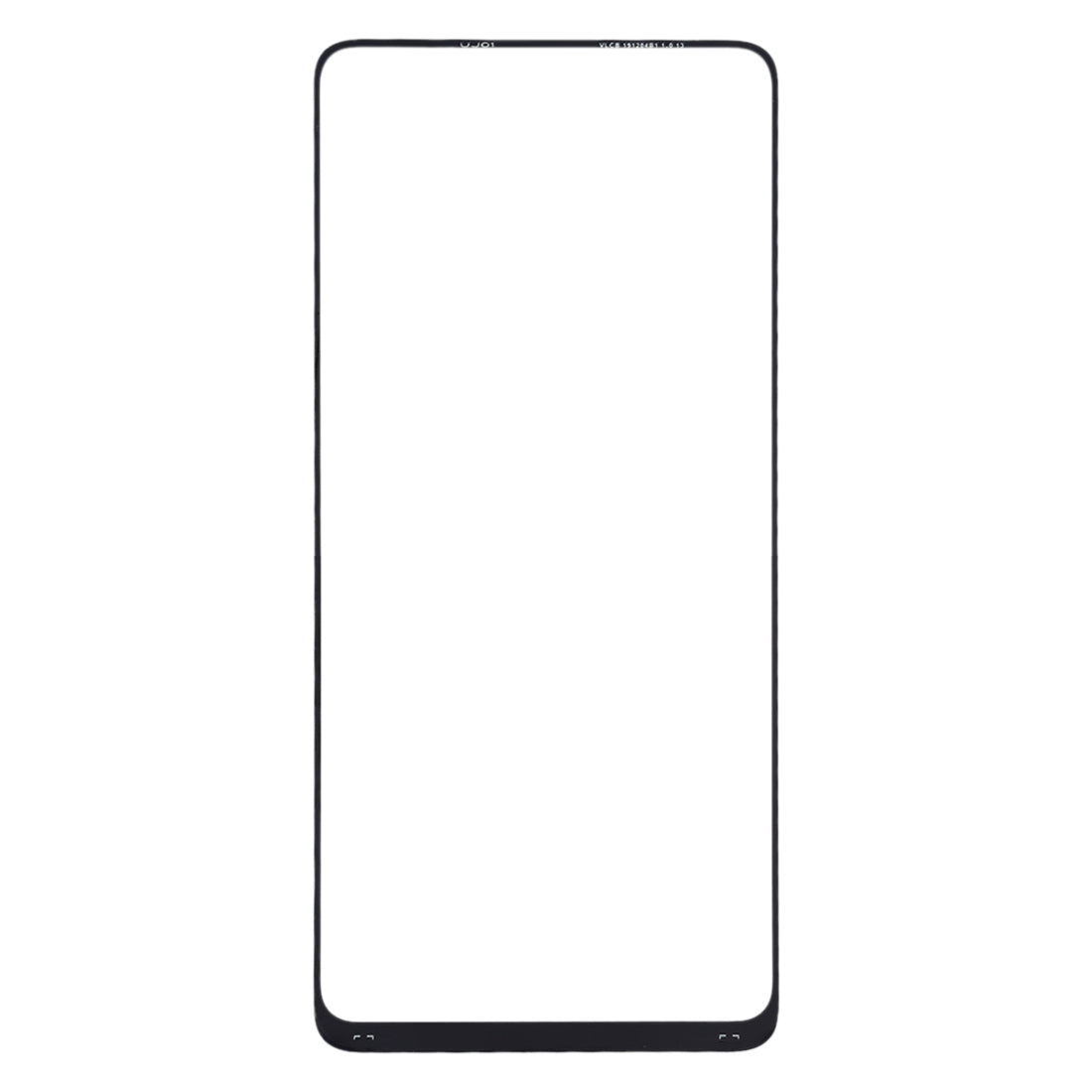 For Huawei Enjoy 10 Plus Front Screen Outer Glass Lens with OCA Optically Clear Adhesive 