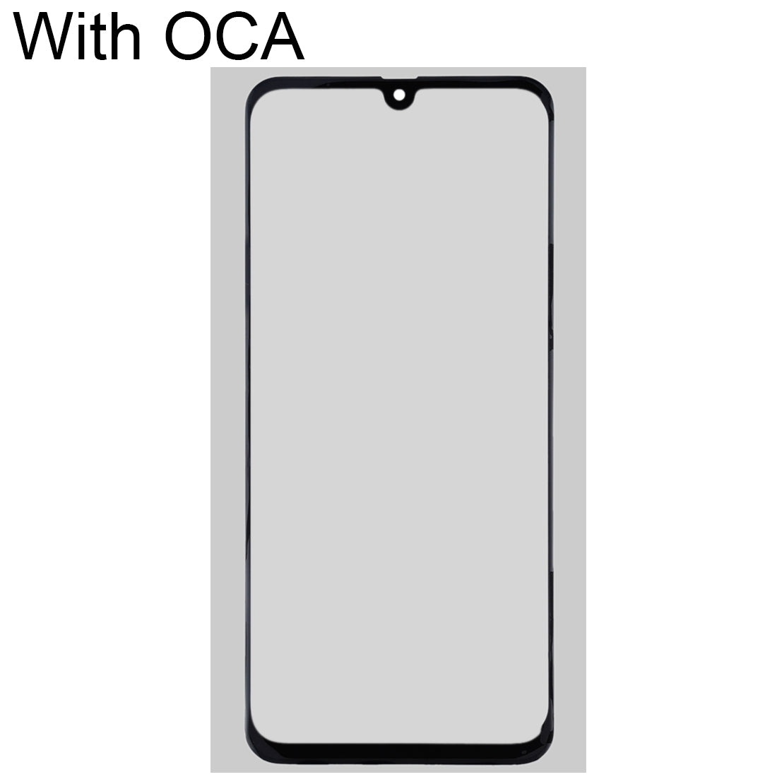 For Huawei Mate 20 Front Screen Outer Glass Lens with OCA Optically Clear Adhesive 
