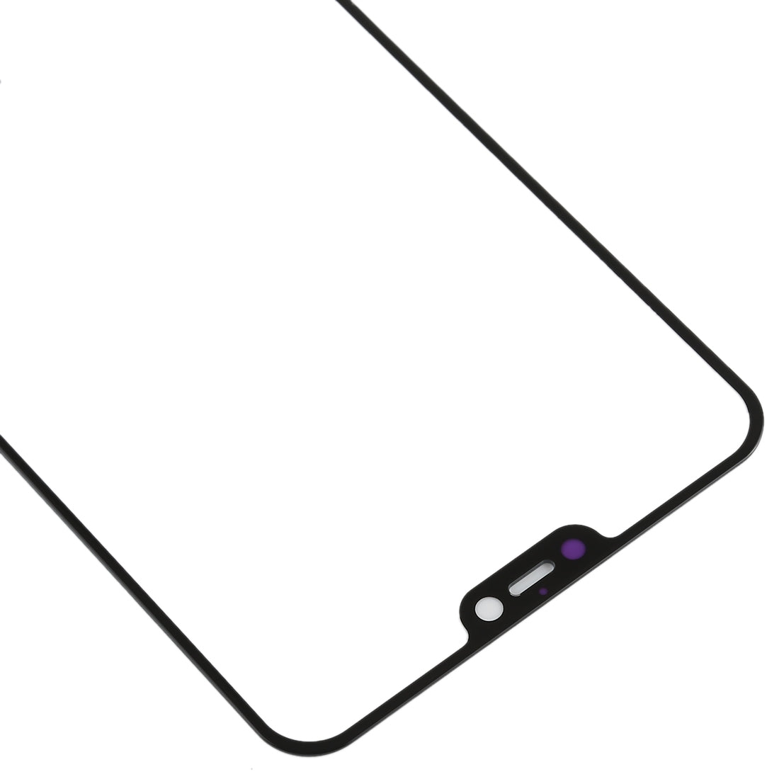 For Huawei P20 Pro Front Screen Outer Glass Lens with OCA Optically Clear Adhesive 