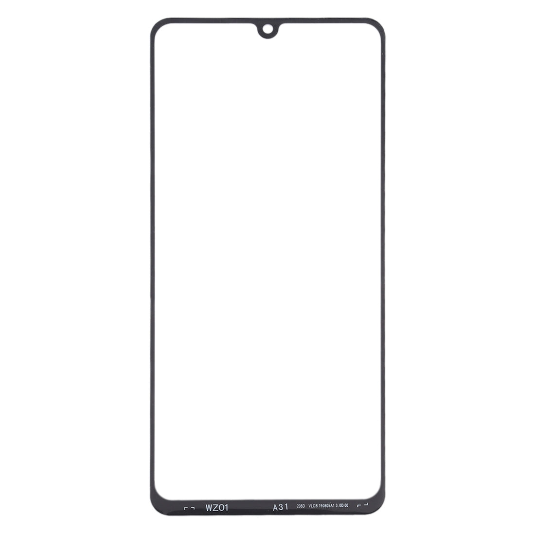 For Honor X10 Max 5G Front Screen Outer Glass Lens with OCA Optically Clear Adhesive 