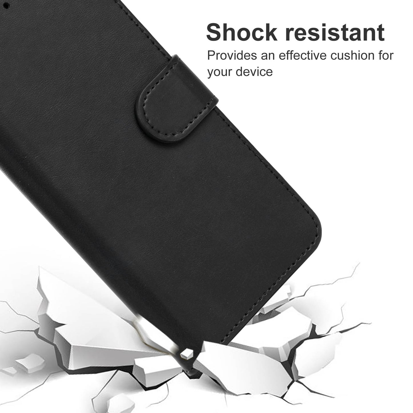 For Motorola Edge+ 2022 / Edge 30 Pro Leather Phone Case(Black)
