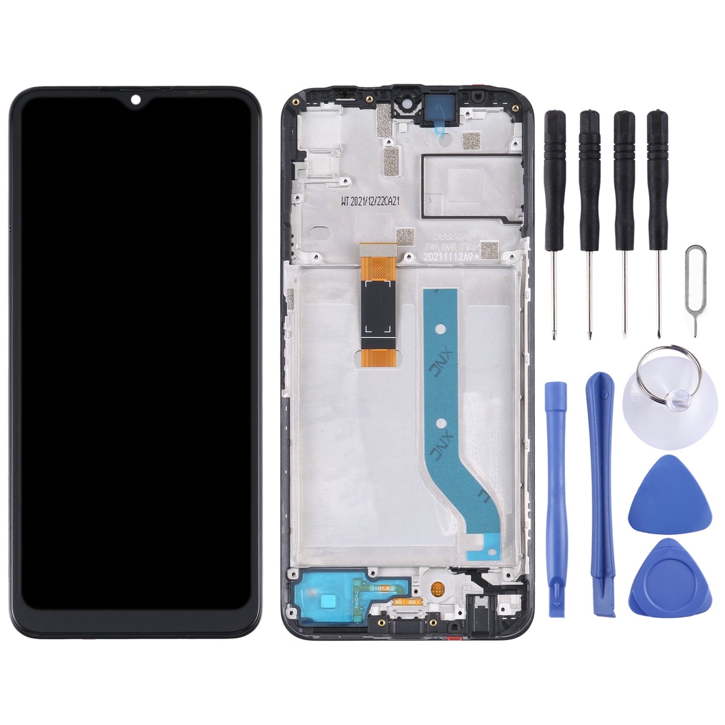 TFT LCD Screen for Motorola Moto G50 5G Digitizer Full Assembly with Frame