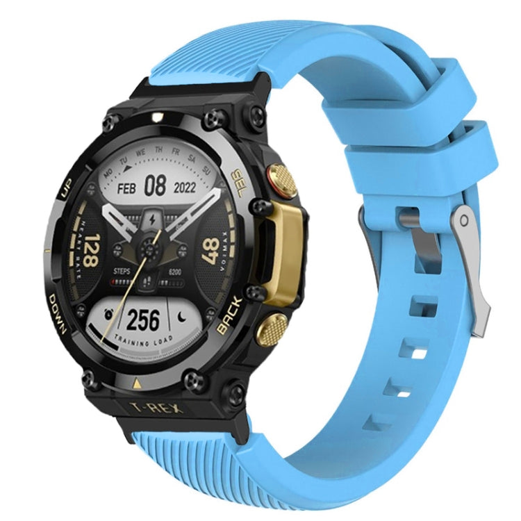 Twill Silicone Watch Band, For Amazfit T-Rex 2