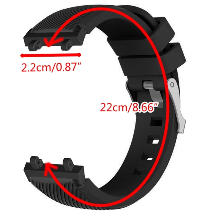 Twill Silicone Watch Band, For Amazfit T-Rex 2
