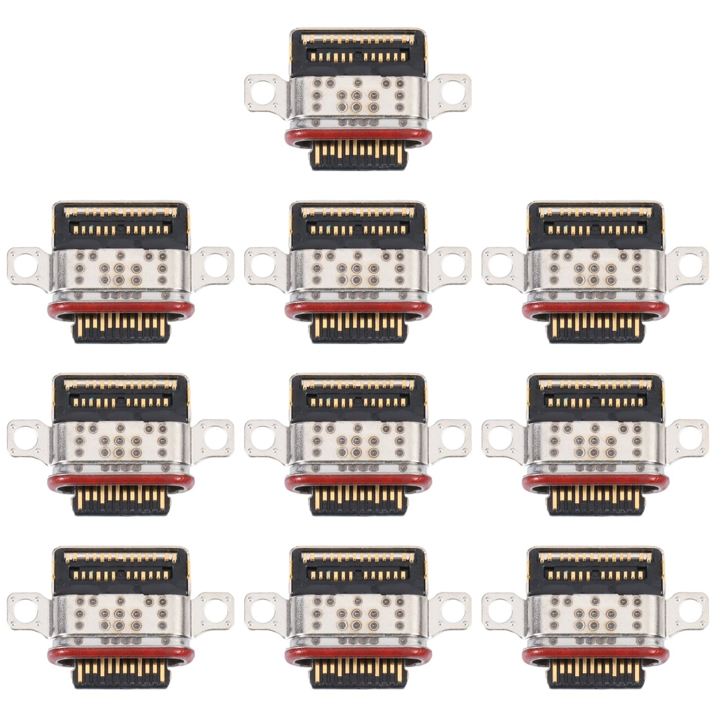 10 PCS Charging Port Connector For Huawei Nova 8 Pro 5G/Honor V40 5G