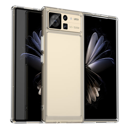 For Xiaomi Mix Fold 2 Colorful Series Acrylic + TPU Phone Case(Transparent)