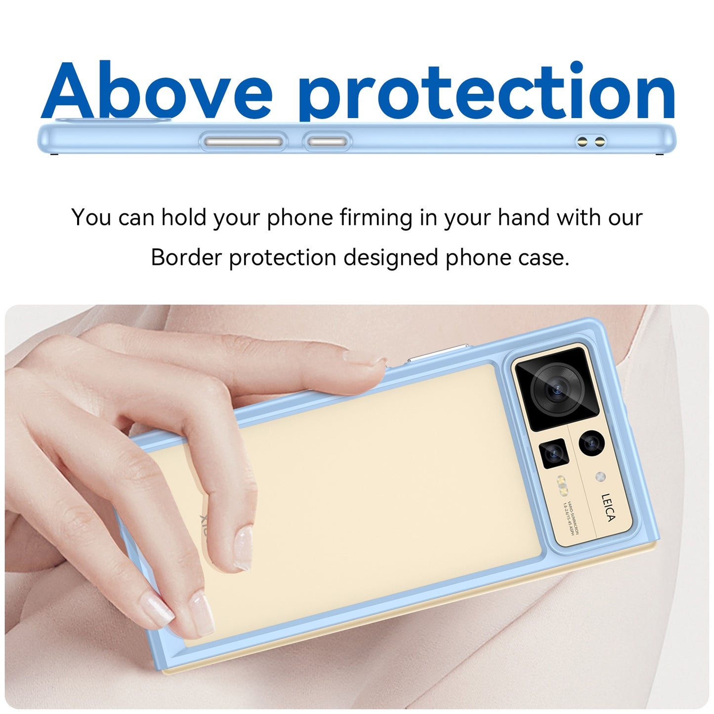 For Xiaomi Mix Fold 2 Colorful Series Acrylic + TPU Phone Case(Blue)