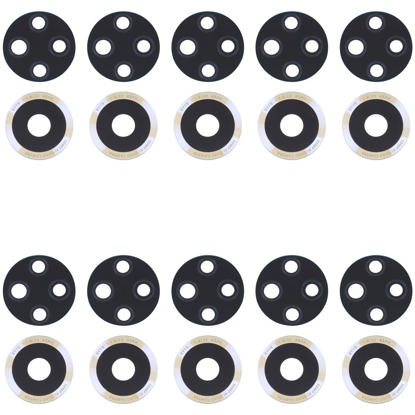 For Huawei Nova 9 / Nova 9 Pro 10 PCS Back Camera Lens