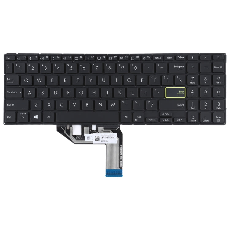 For Asus Vivobook S15 X513 D513 S513 M513 F513 K513 R513 US Version Keyboard with Backlight