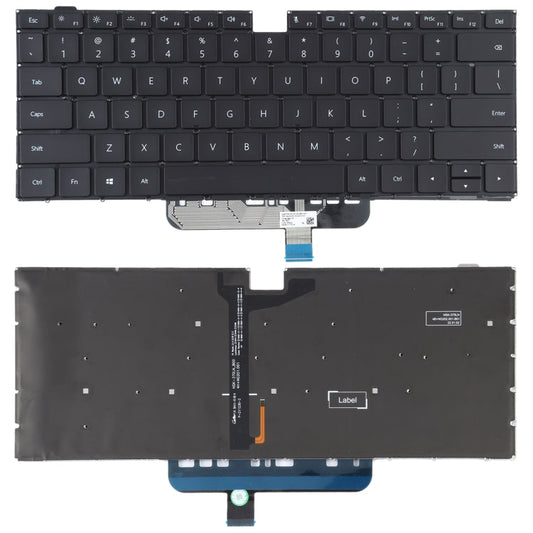 For Huawei Matebook D14 D15 US Version Keyboard with Backlight