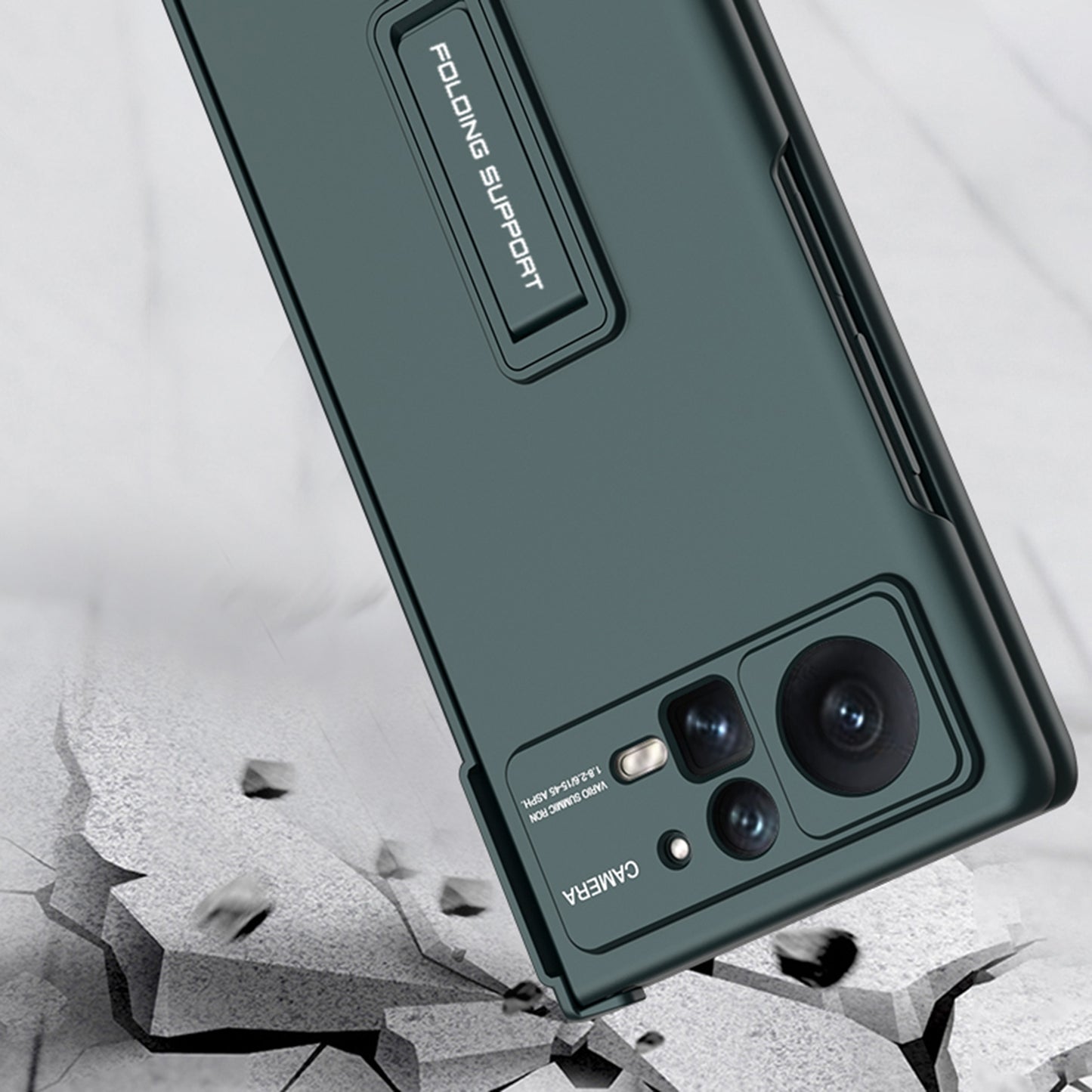 For Xiaomi Mix Fold 2 GKK Fold Magnetic Hinge Full Coverage Phone Case(Green)